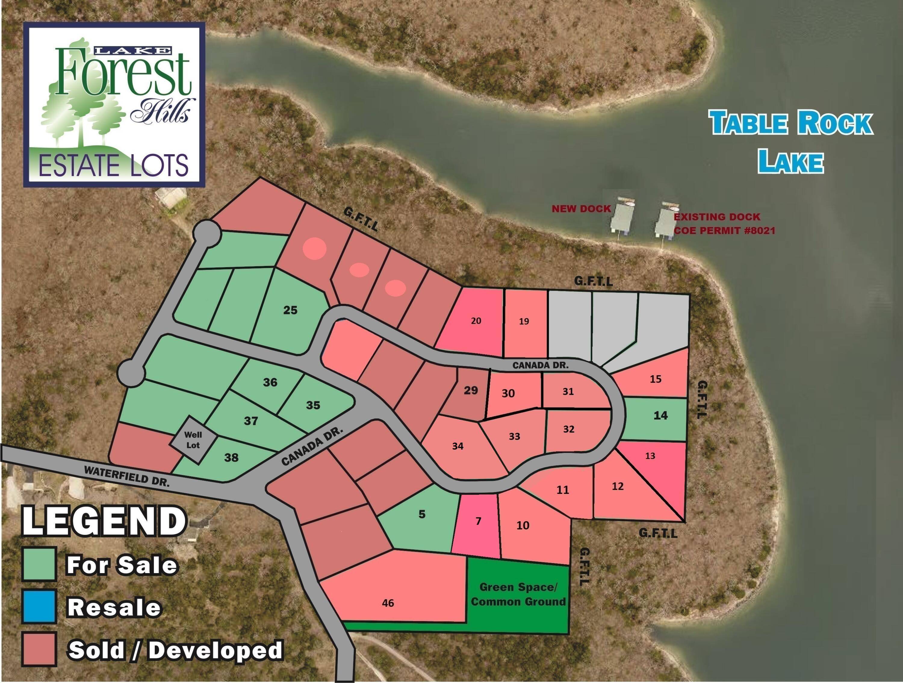Branson West, MO 65737,Lot 14 Canada DR