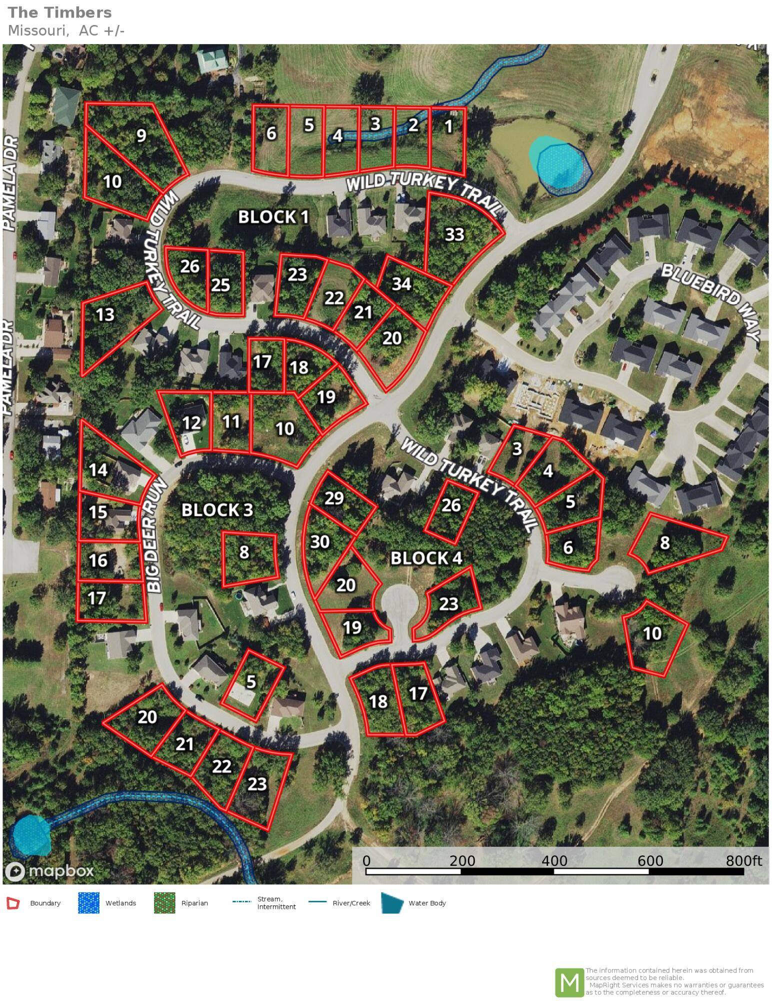 West Plains, MO 65775,000 Wild Turkey RD #Block 1 Lot 5