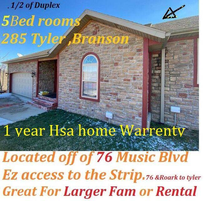 Branson, MO 65616,285 Tyler ST