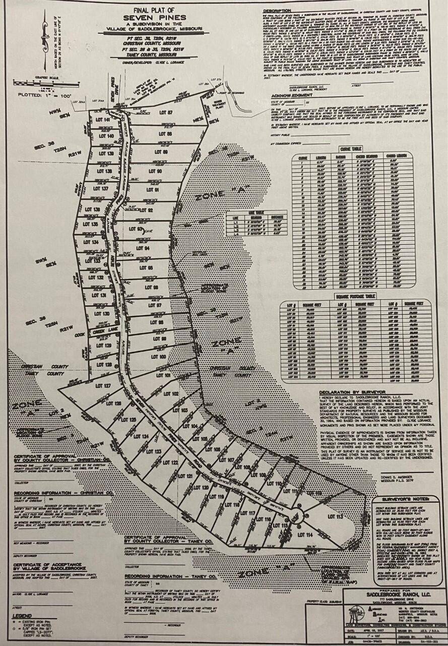 Saddlebrooke, MO 65630,000 Seven Pines Lots 120 DR