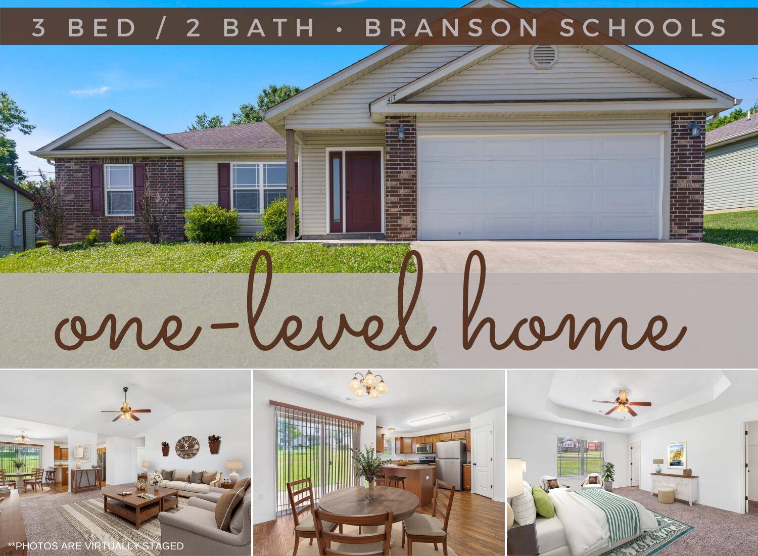 Branson, MO 65616,417 Spring Meadow Pkwy