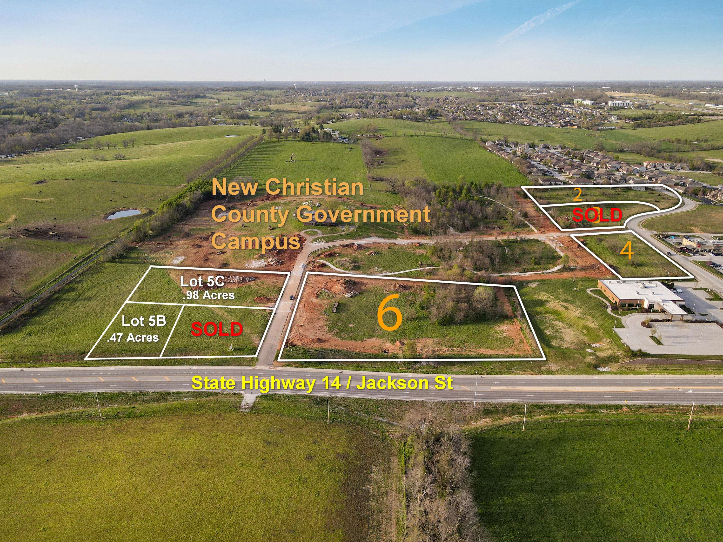 Ozark, MO 65721,000 W Jackson, Lot 6, 3.28 Acres ST
