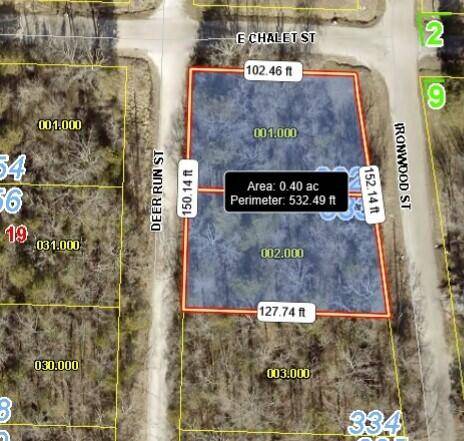 Shell Knob, MO 65747,000 Ironwood Lots 332-333 ST