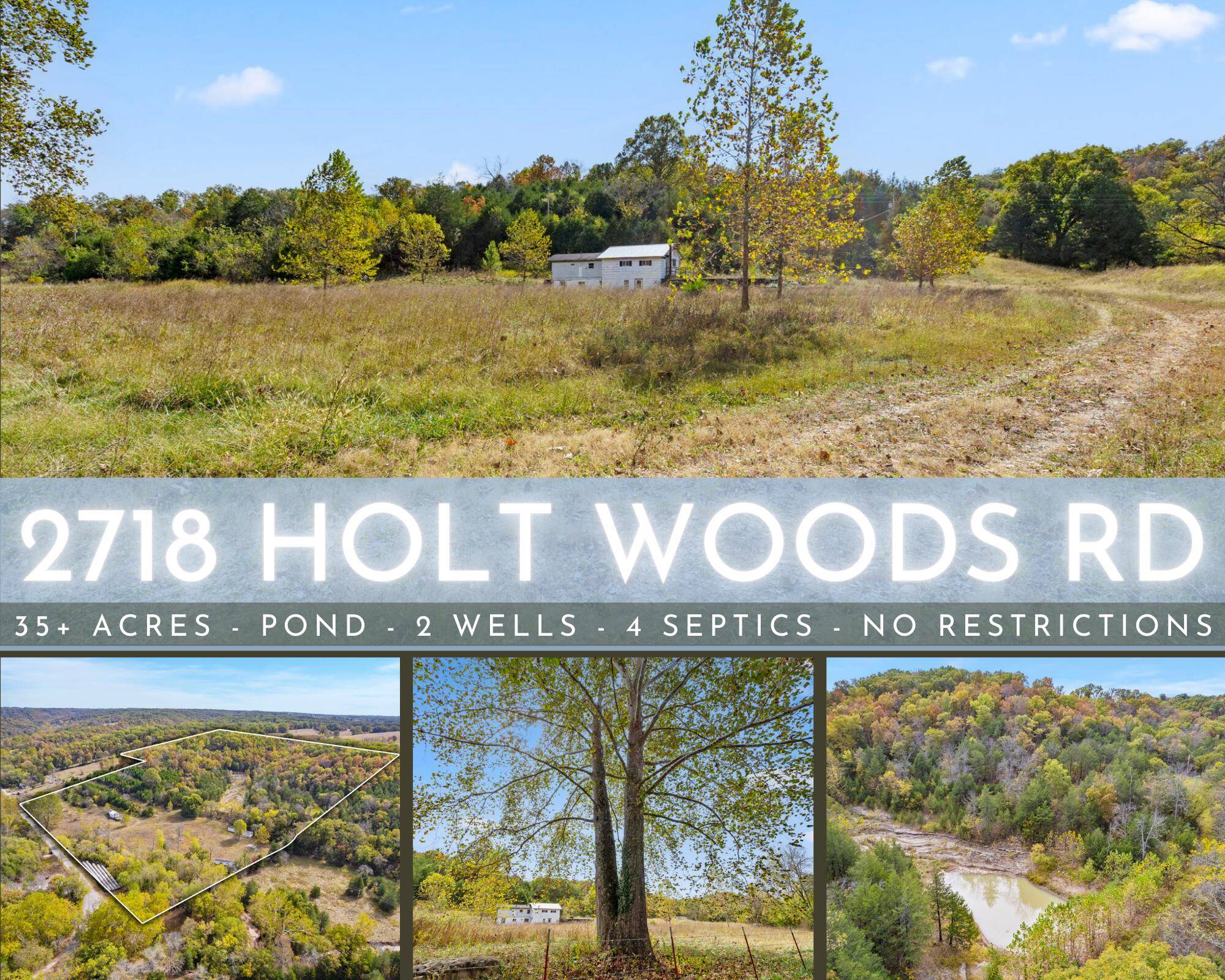 Reeds Spring, MO 65737,2718 Holt Woods RD