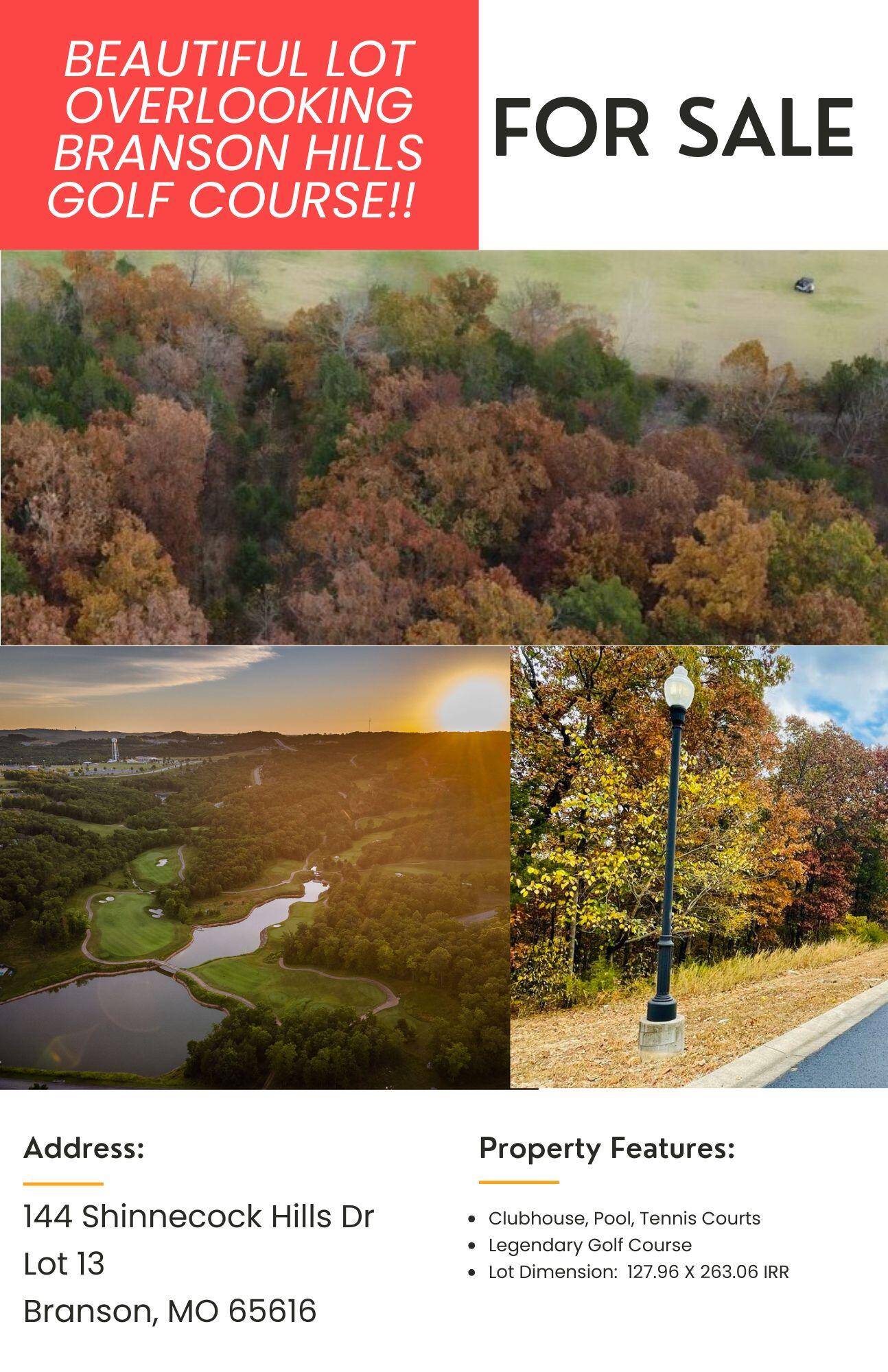 Branson, MO 65616,Lot 13 Shinnecock Hills DR