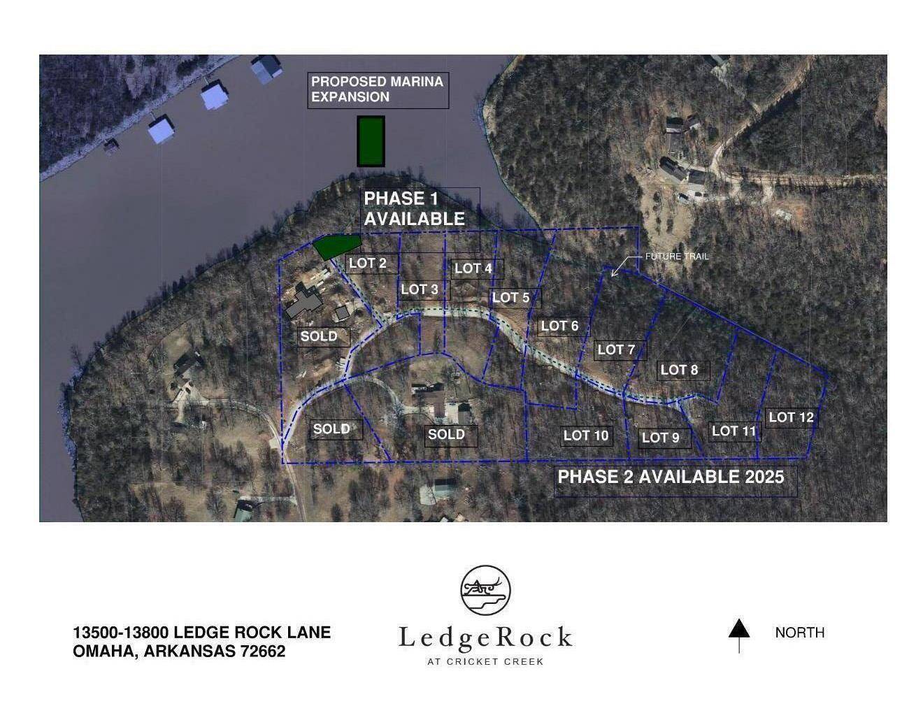 Omaha, AR 72662,13677 Ledge Rock LN #Lot 10