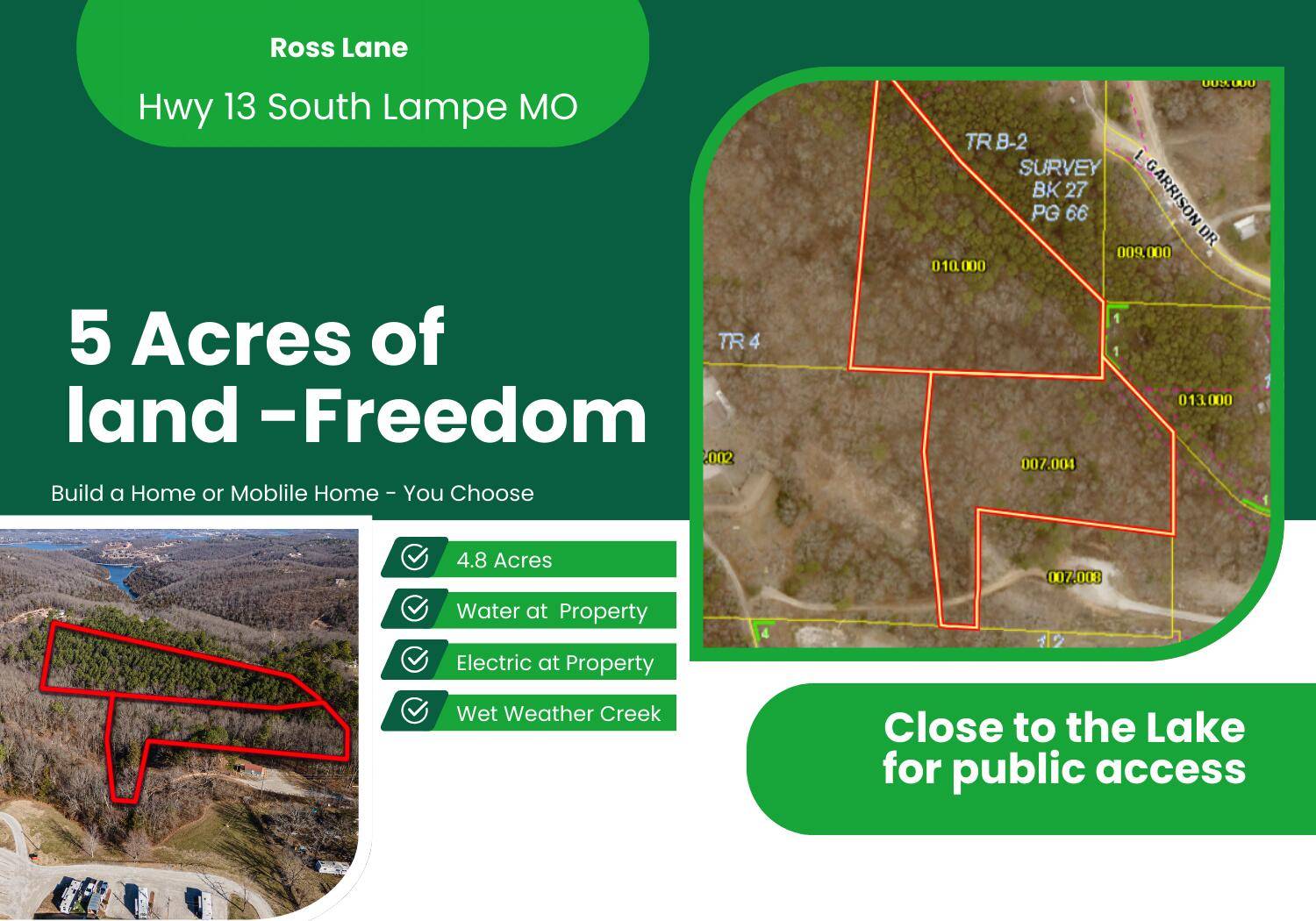Lampe, MO 65681,000 Ross LN