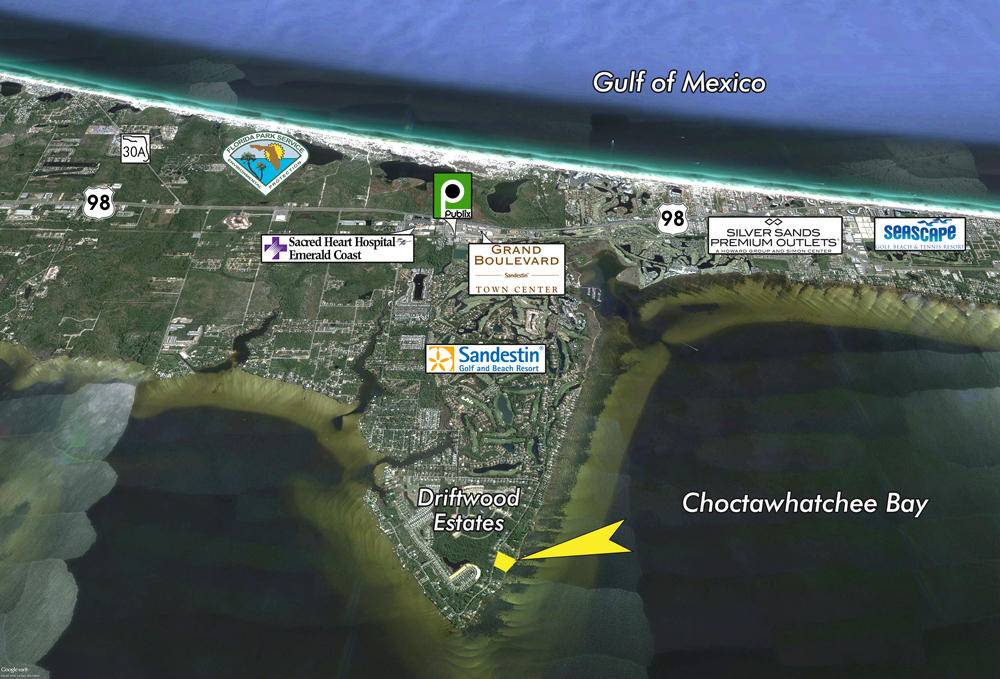 Santa Rosa Beach, FL 32459,2.9 ACRES DRIFTWOOD POINT Road