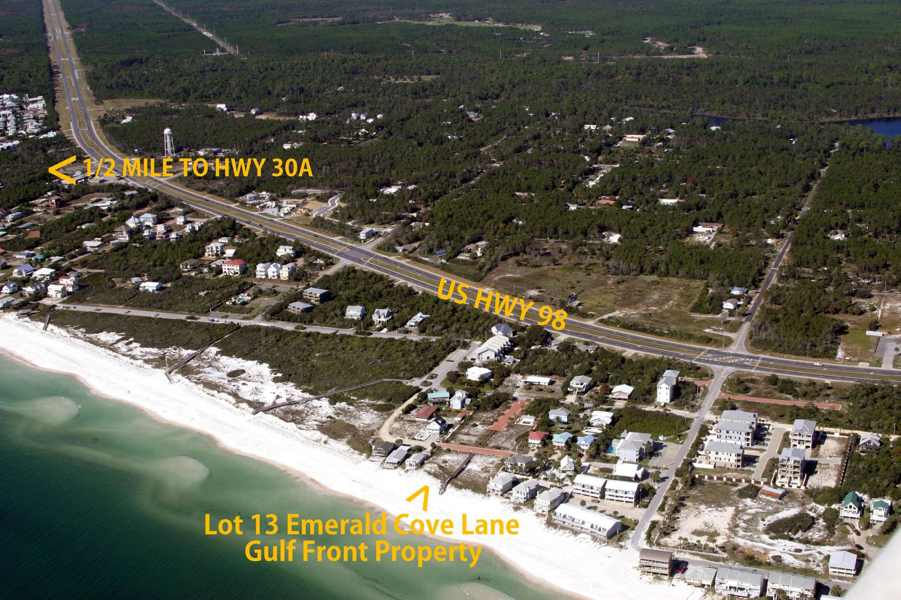 Inlet Beach, FL 32461,LOT 13 N EMERALD COVE Lane