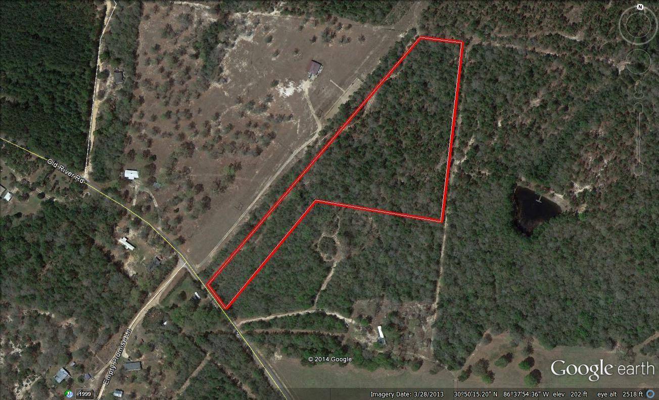 Baker, FL 32531,8.23 AC Old River Road