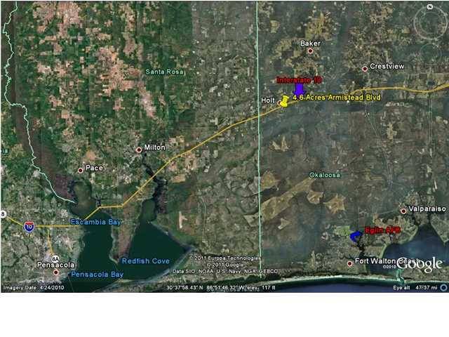 Holt, FL 32564,4.6 ACRES Armistead Boulevard