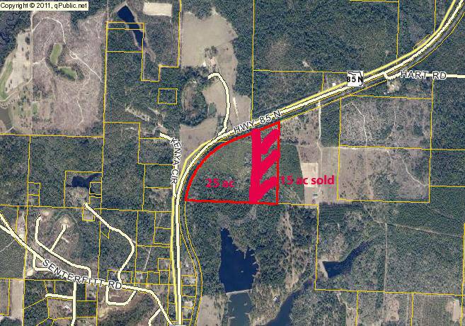 Laurel Hill, FL 32567,25 ac N HWY 85