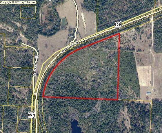 Laurel Hill, FL 32567,25 ac N HWY 85