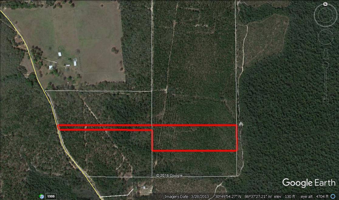 Baker, FL 32531,13 AC Old River Road