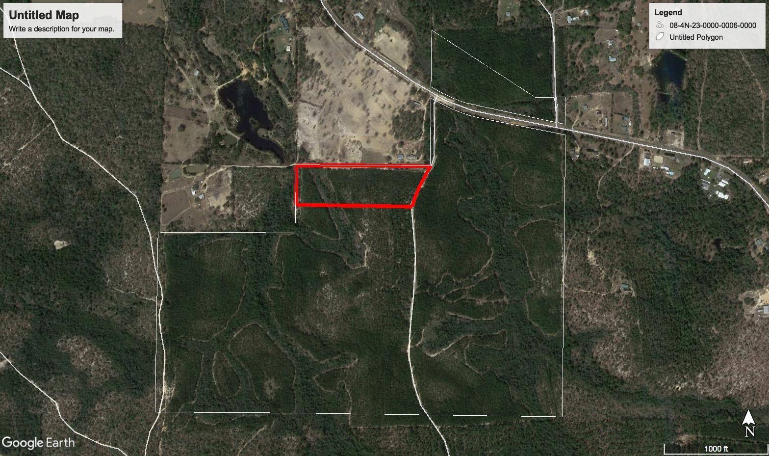 Laurel Hill, FL 32567,10 AC Caveman Road