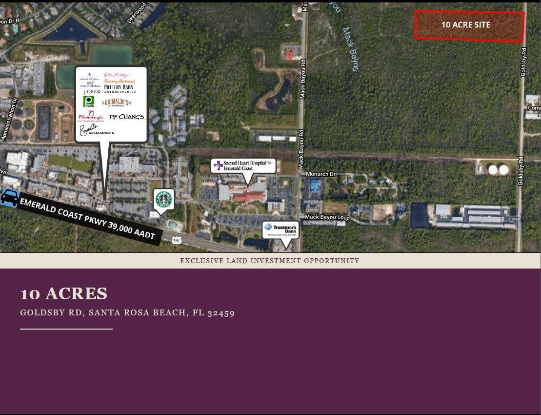 Santa Rosa Beach, FL 32459,Lot 7 Goldsby Road