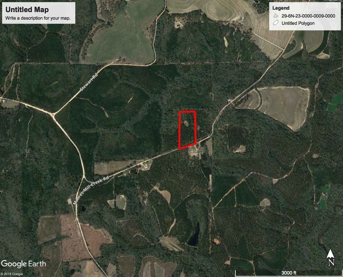 Baker, FL 32531,9 AC Moores Mill Creek Road