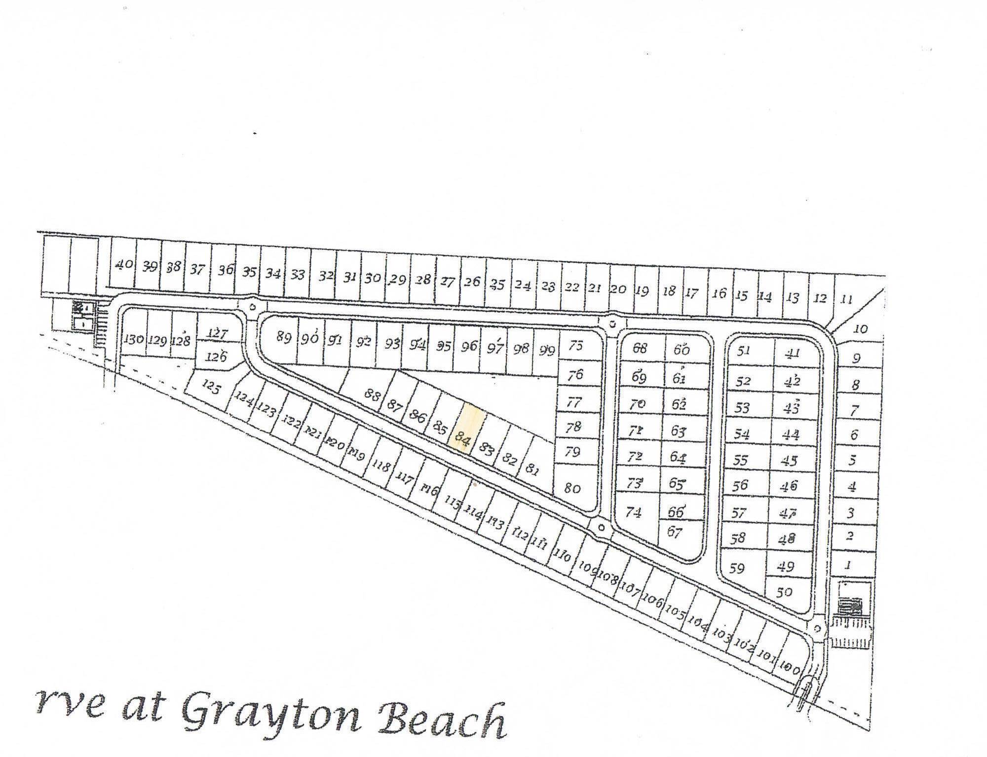 Santa Rosa Beach, FL 32459,Lot 84 W Bartons Way