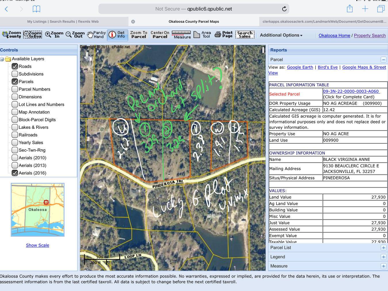 Crestview, FL 32536,2.93 AC Pinederosa Trail