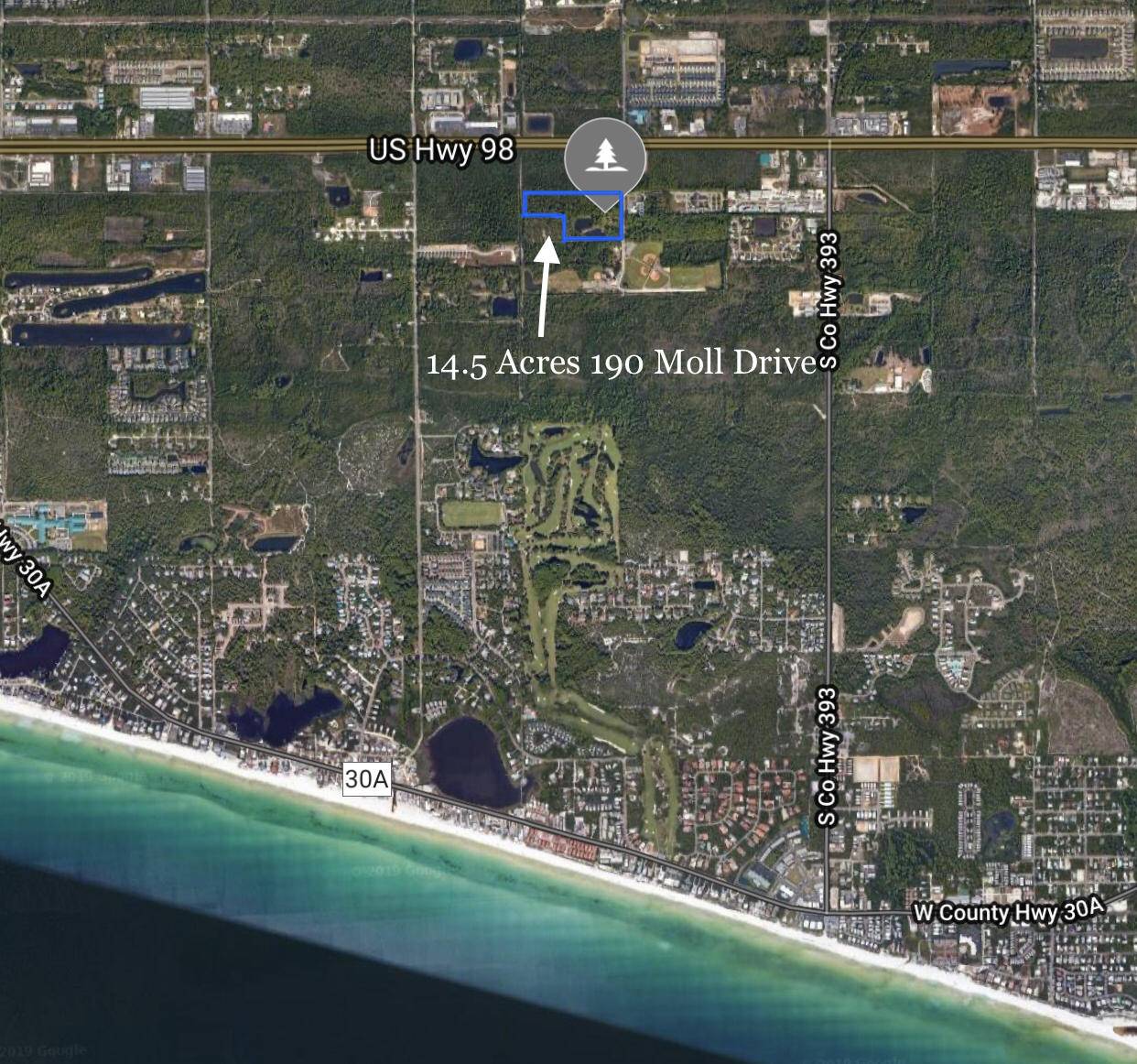 Santa Rosa Beach, FL 32459,190 Moll Drive