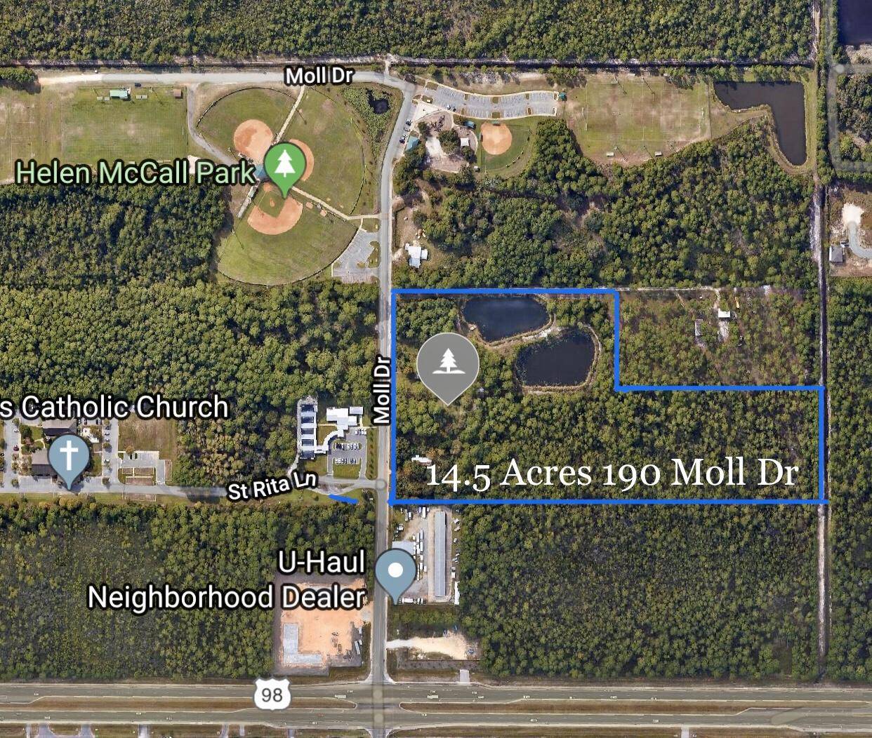 Santa Rosa Beach, FL 32459,190 Moll Drive