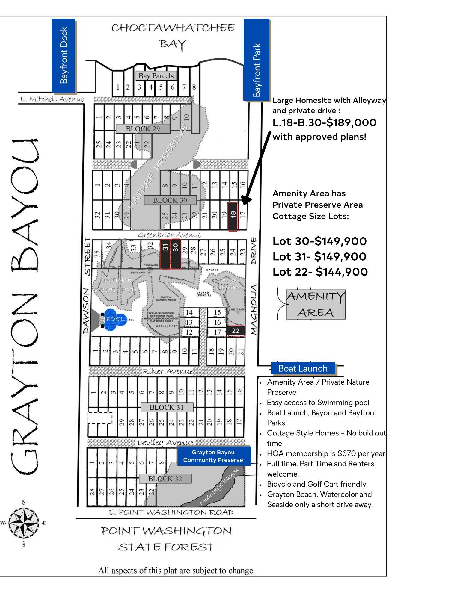 Santa Rosa Beach, FL 32459,Lot 31 Greenbriar Lane