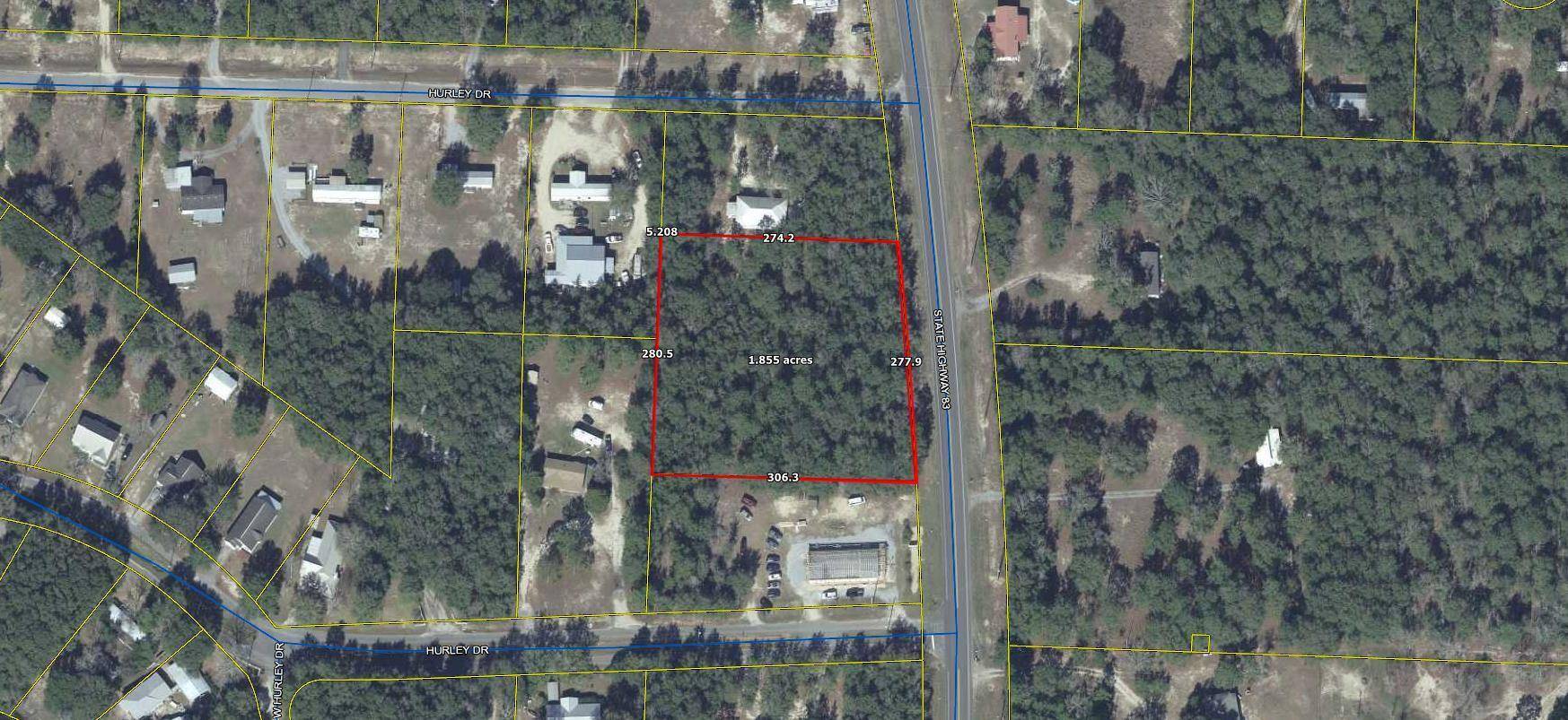 Defuniak Springs, FL 32433,1.89 acres ST. Hwy 83 North