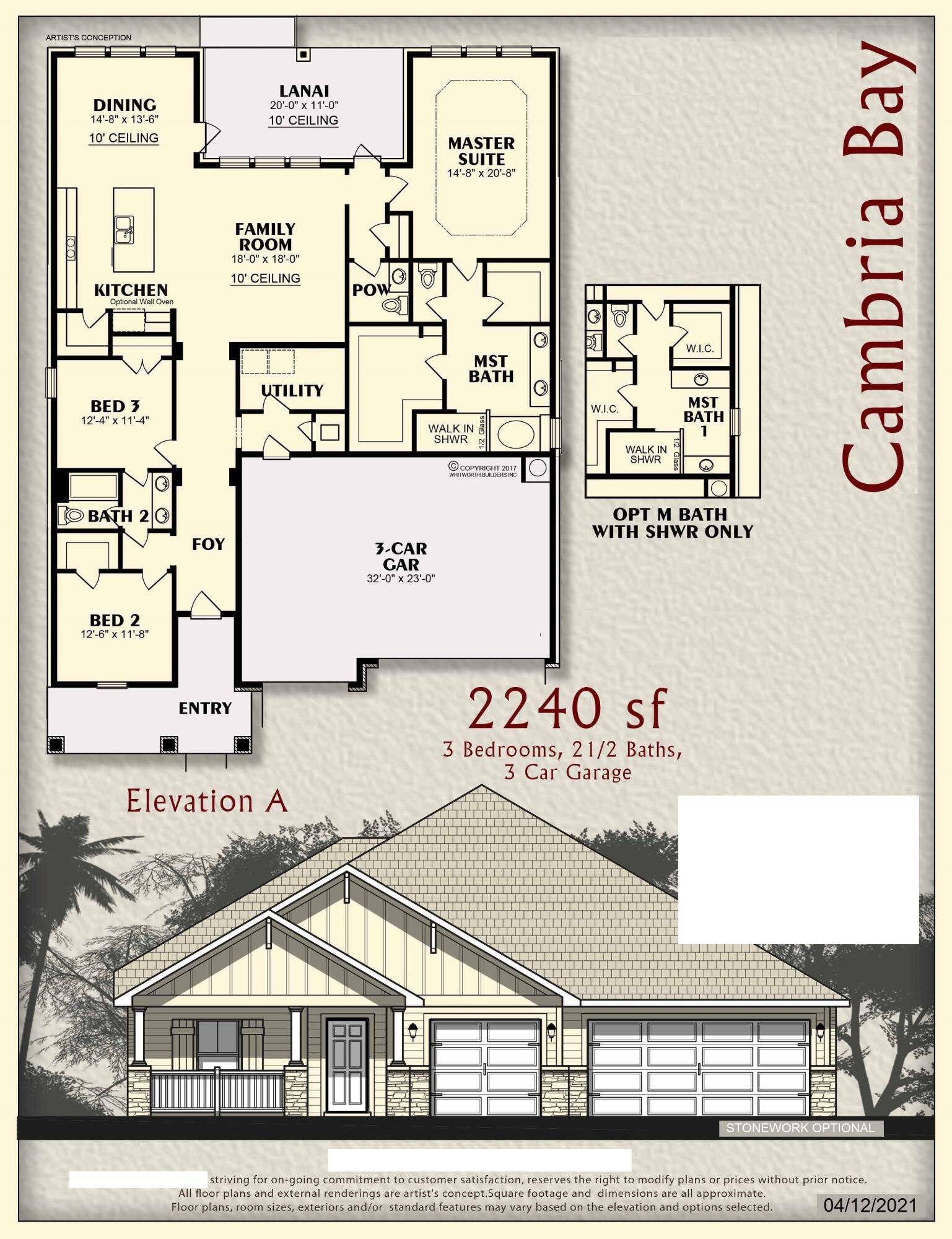 Milton, FL 32583,8057 Majestic Cypress Drive  #Lot 21B