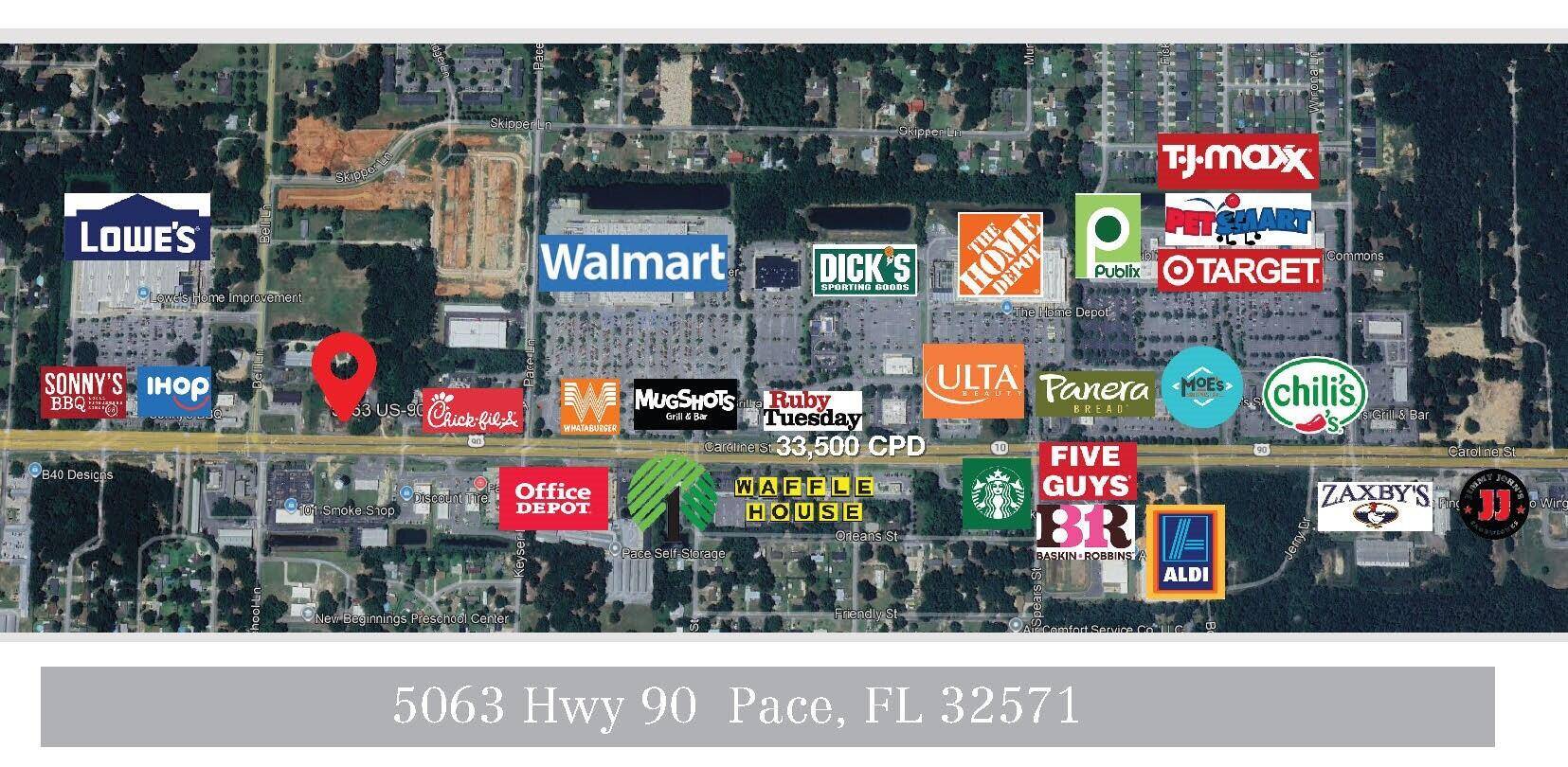 Pace, FL 32571,5063 Highway 90