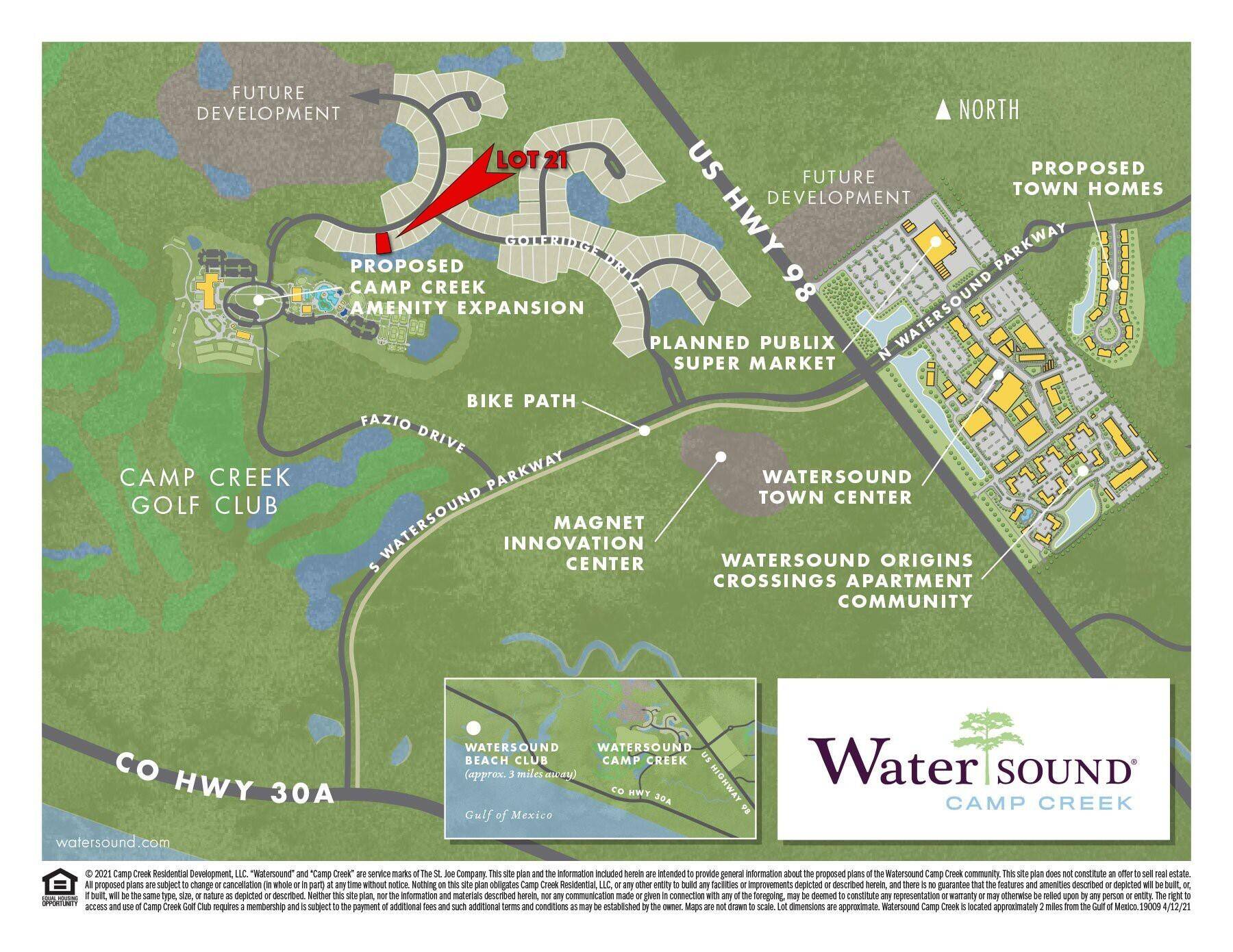 Inlet Beach, FL 32461,Lot 21 Windsong Drive