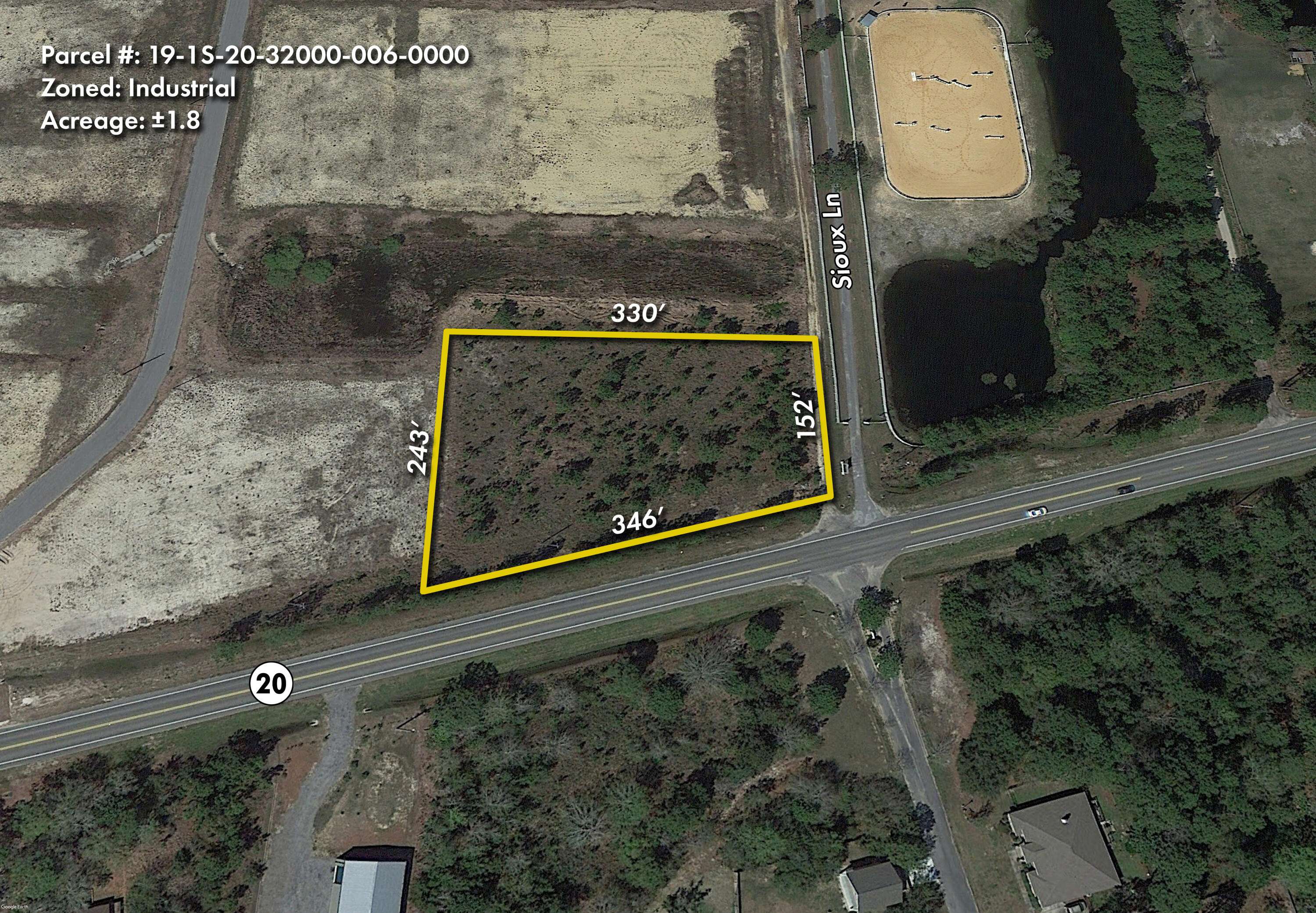 Freeport, FL 32439,1.8+/- Acres FL-20