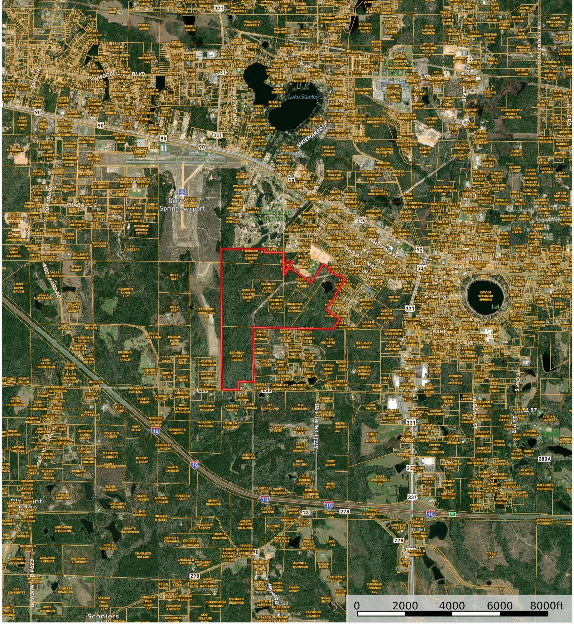 Defuniak Springs, FL 32433,384 Acres Bob Sikes Road