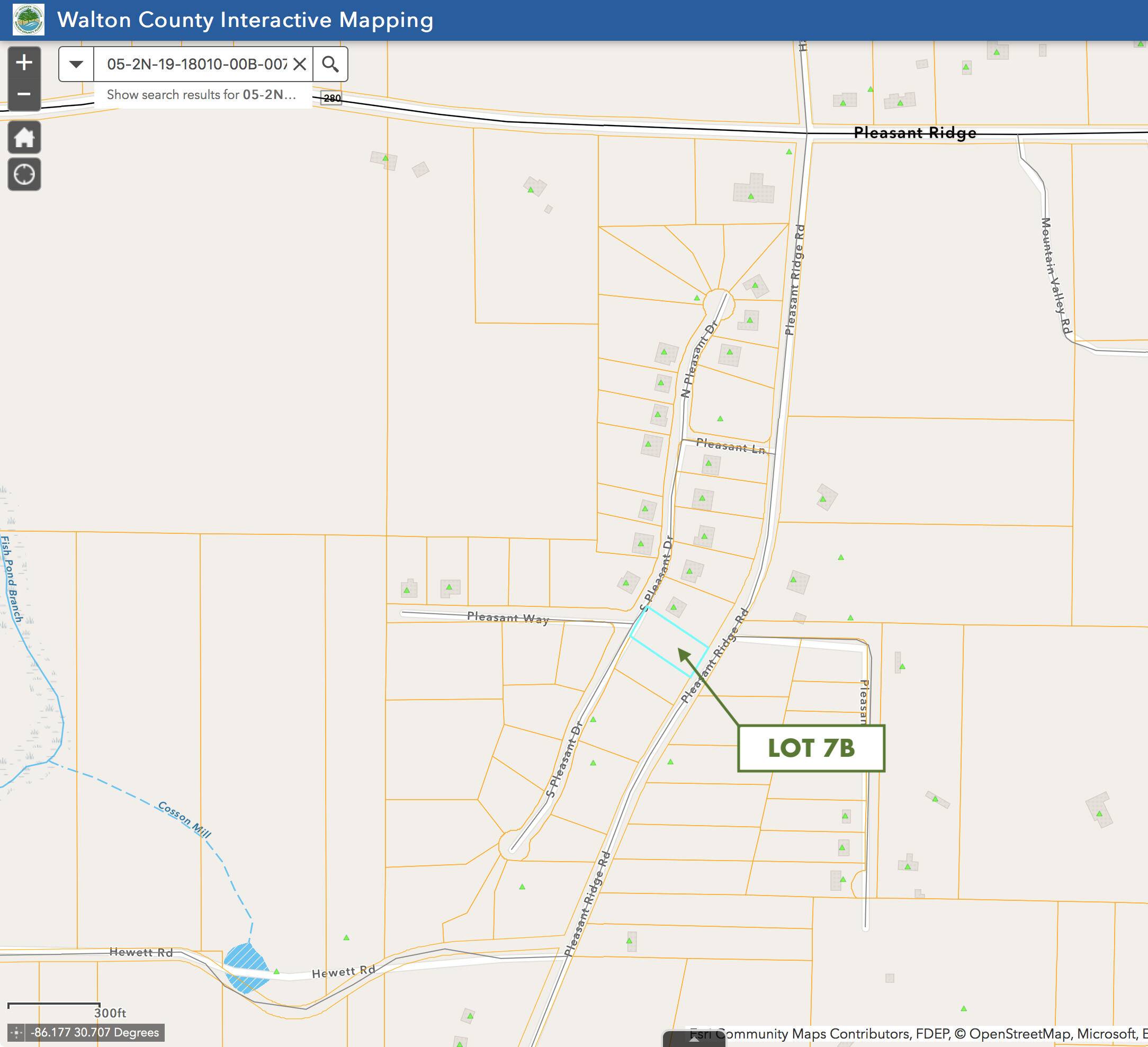 Defuniak Springs, FL 32435,Lot 7 S Pleasant Drive