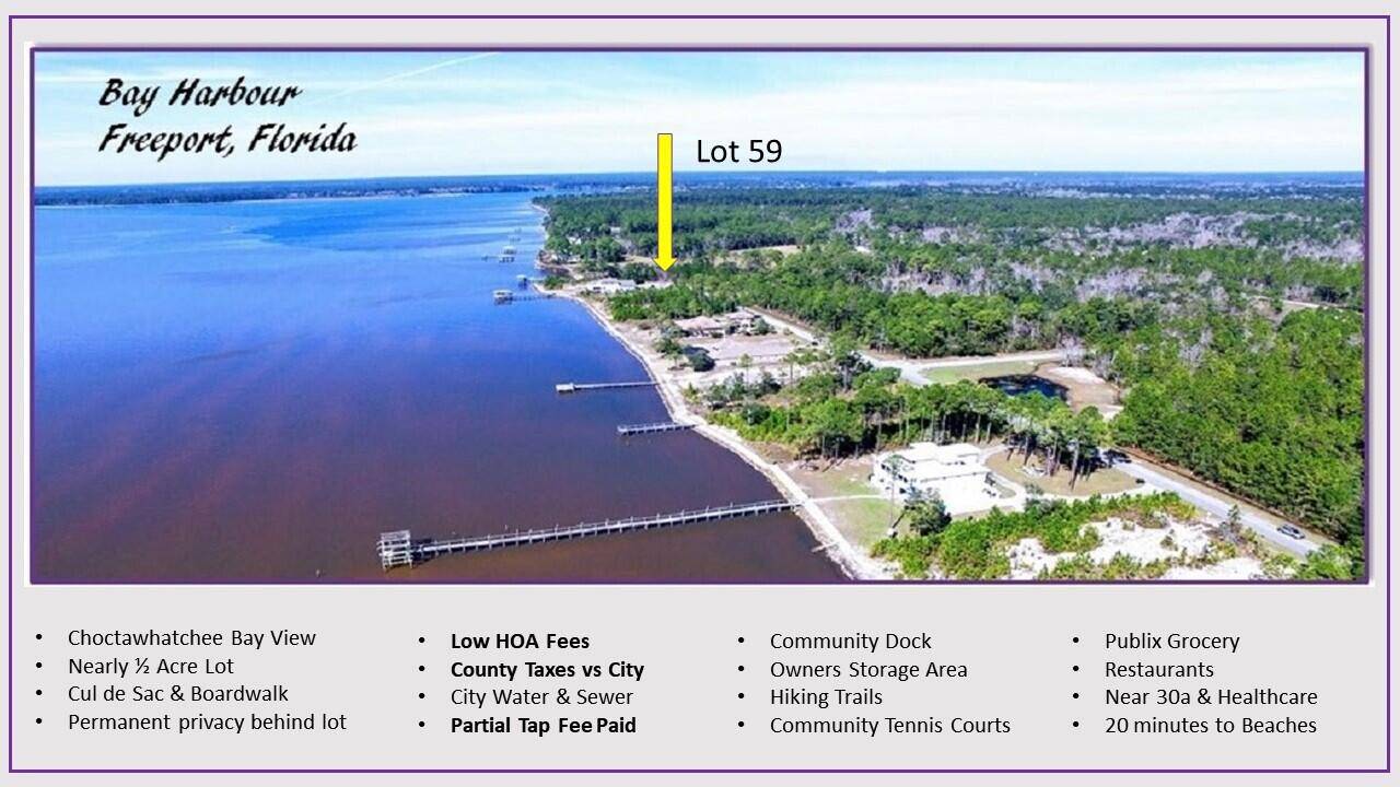 Freeport, FL 32439,Lot 59 N Sunset Harbour