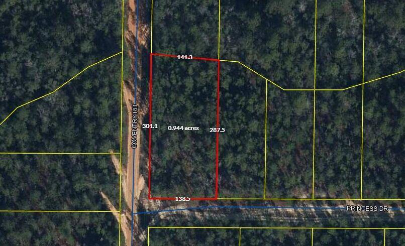 Defuniak Springs, FL 32433,0.94 Acres Princess Drive