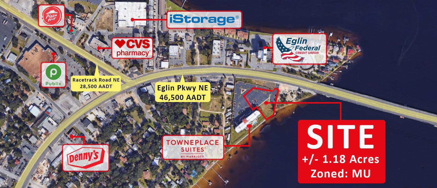 Fort Walton Beach, FL 32547,843 Eglin Parkway