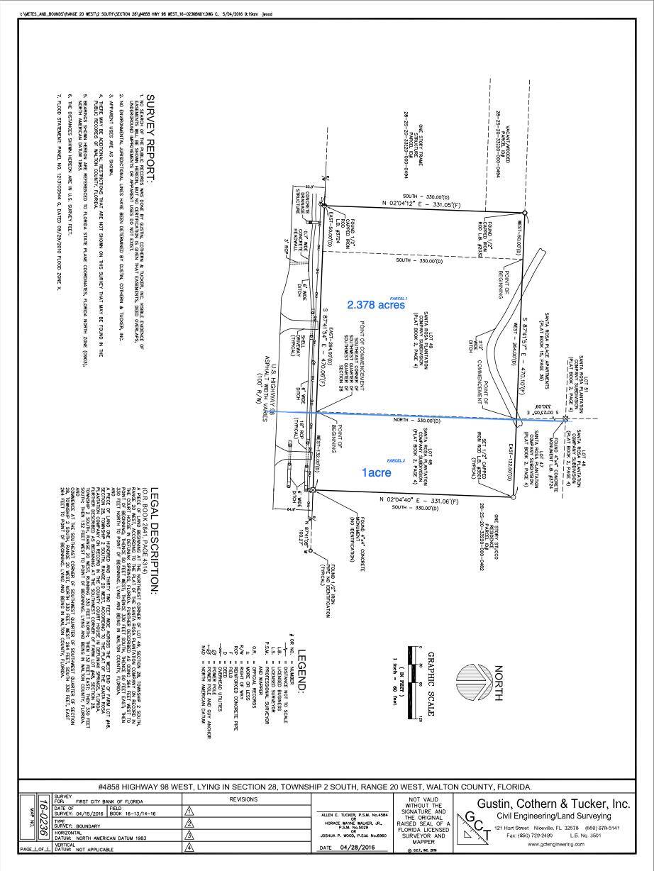 Santa Rosa Beach, FL 32459,2.37A 4858 US-98