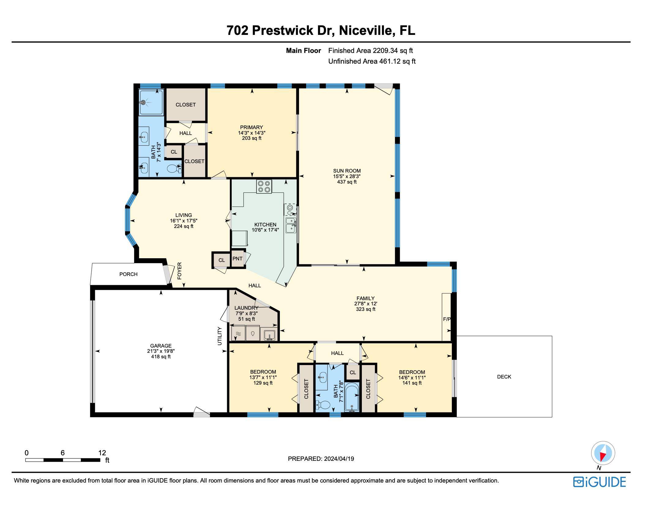 Niceville, FL 32578,702 Prestwick Drive