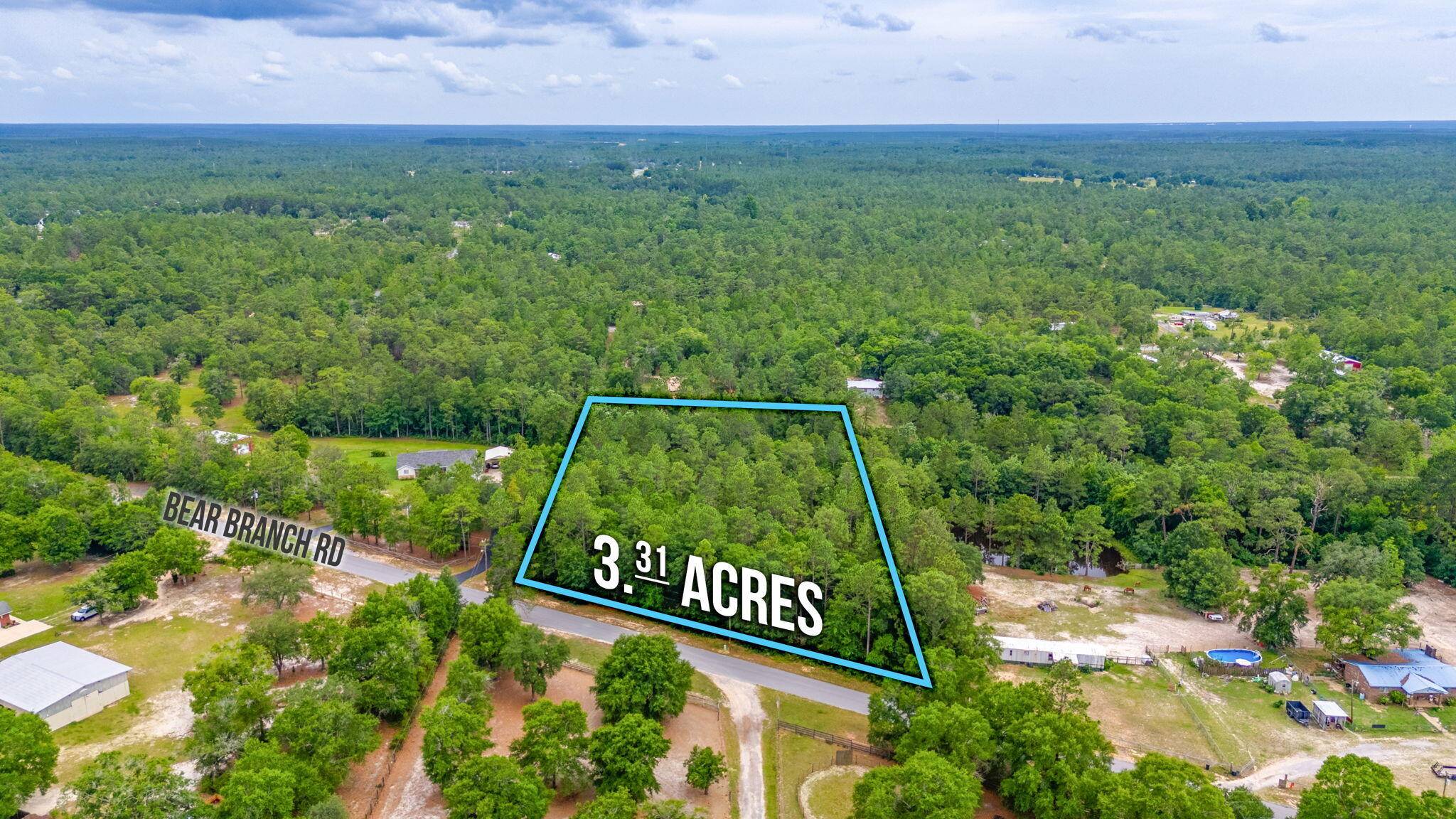 Crestview, FL 32539,3.31 ACRES BEAR BRANCH Road