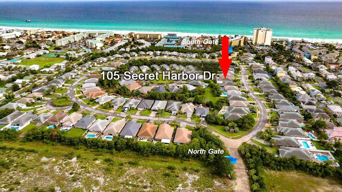 Miramar Beach, FL 32550,105 Secret Harbor Drive