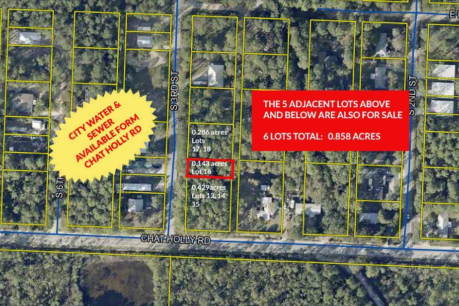 Santa Rosa Beach, FL 32459,Lot#16 S 3rd Street