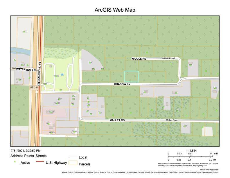 Freeport, FL 32439,Lot 11 Shadow Lane