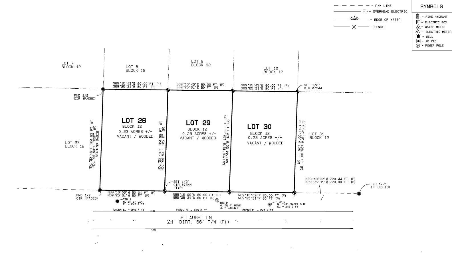 Defuniak Springs, FL 32433,Lots 28-29 E Laurel Lane