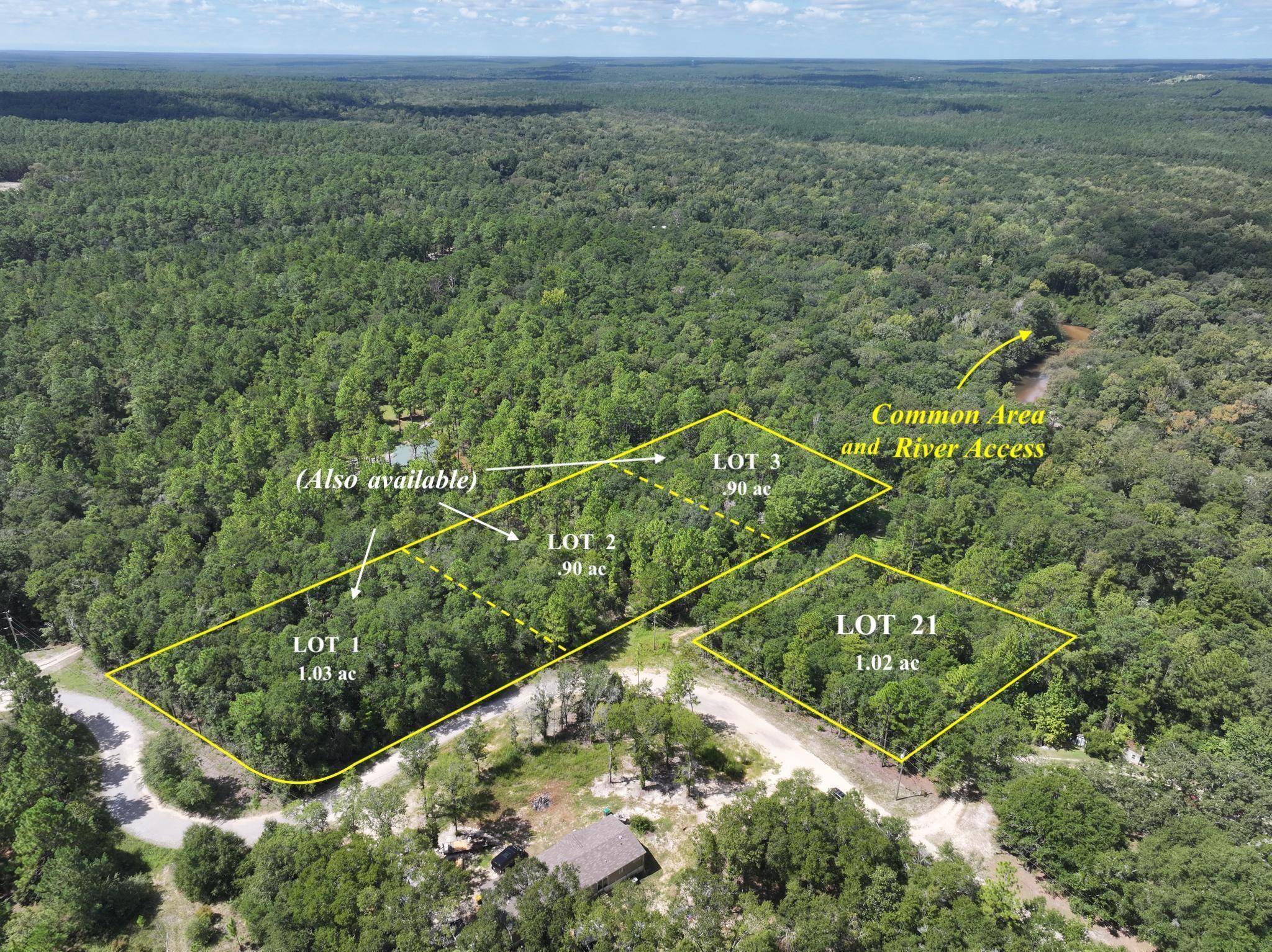 Crestview, FL 32536,TBD River Loop Drive  #Lots 1, 2, 3