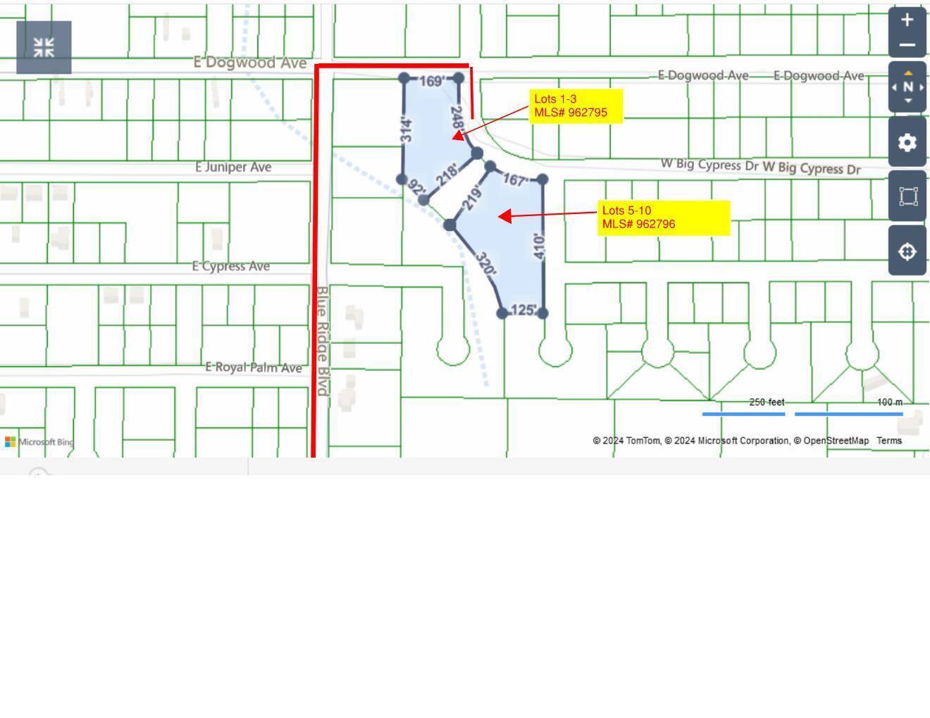 Defuniak Springs, FL 32433,Lot 1-3 W Box Elder Drive