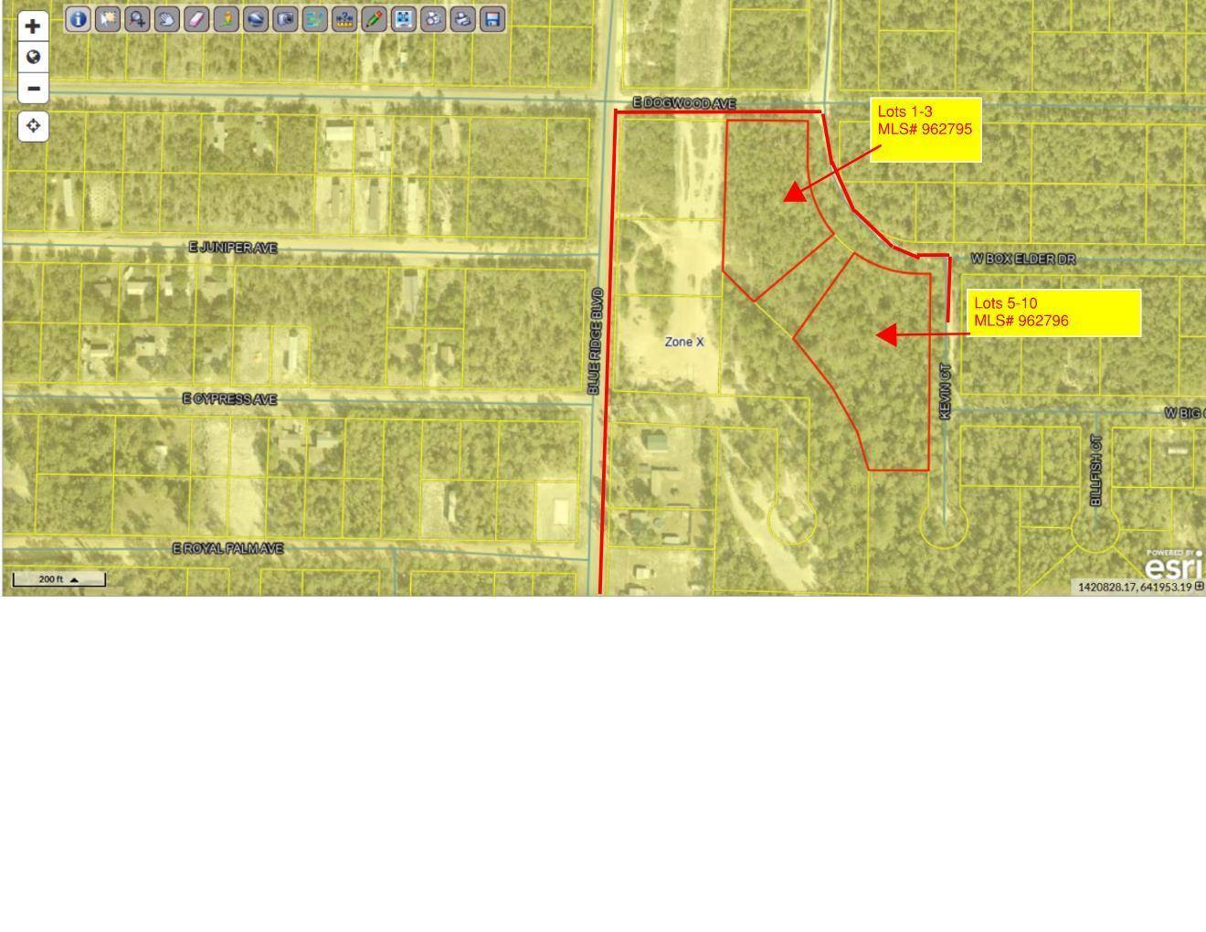 Defuniak Springs, FL 32433,Lot 1-3 W Box Elder Drive