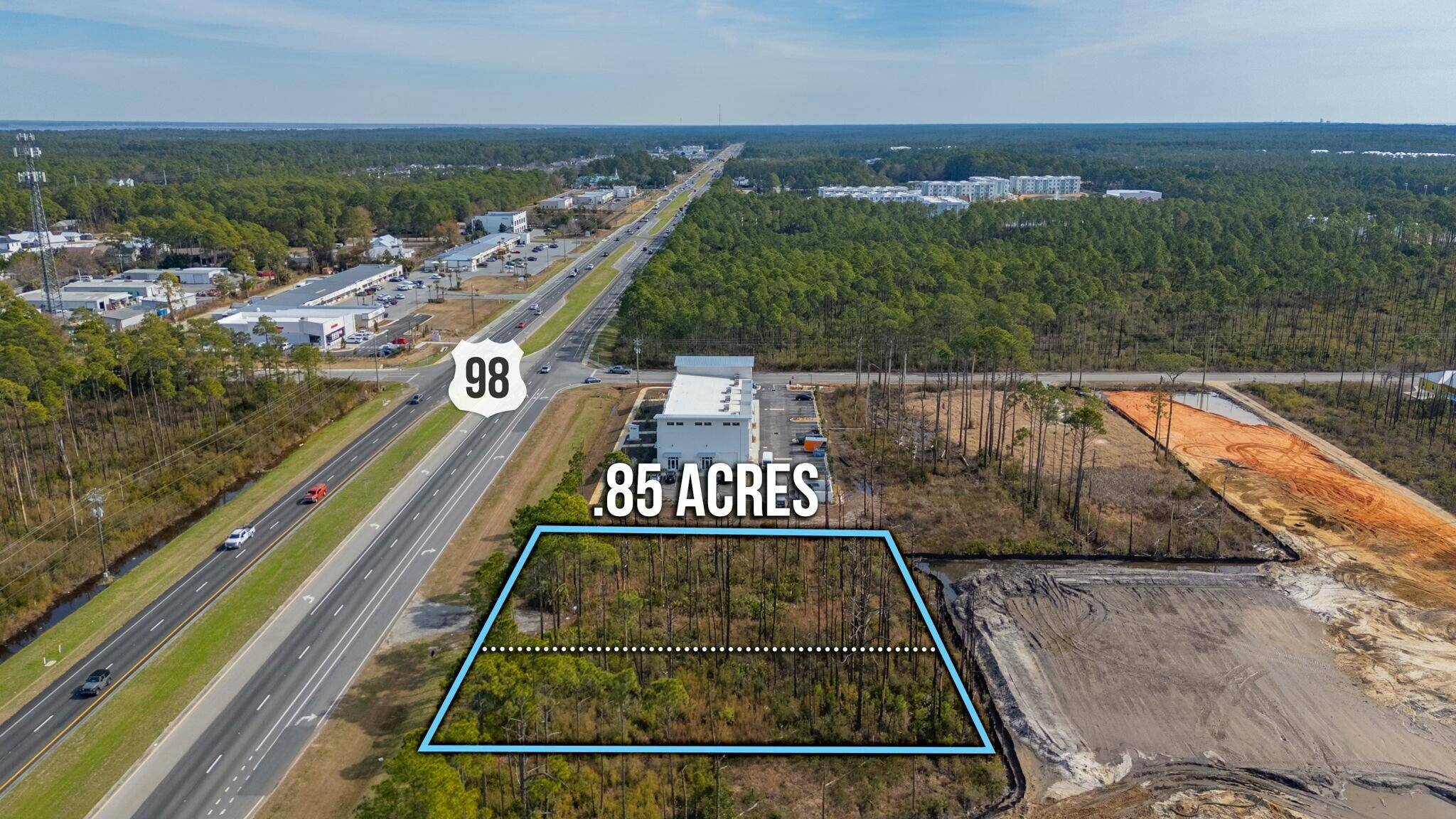 Santa Rosa Beach, FL 32459,.85 Acres Highway 98
