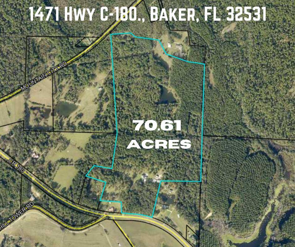 Baker, FL 32531,1471 Highway C 180