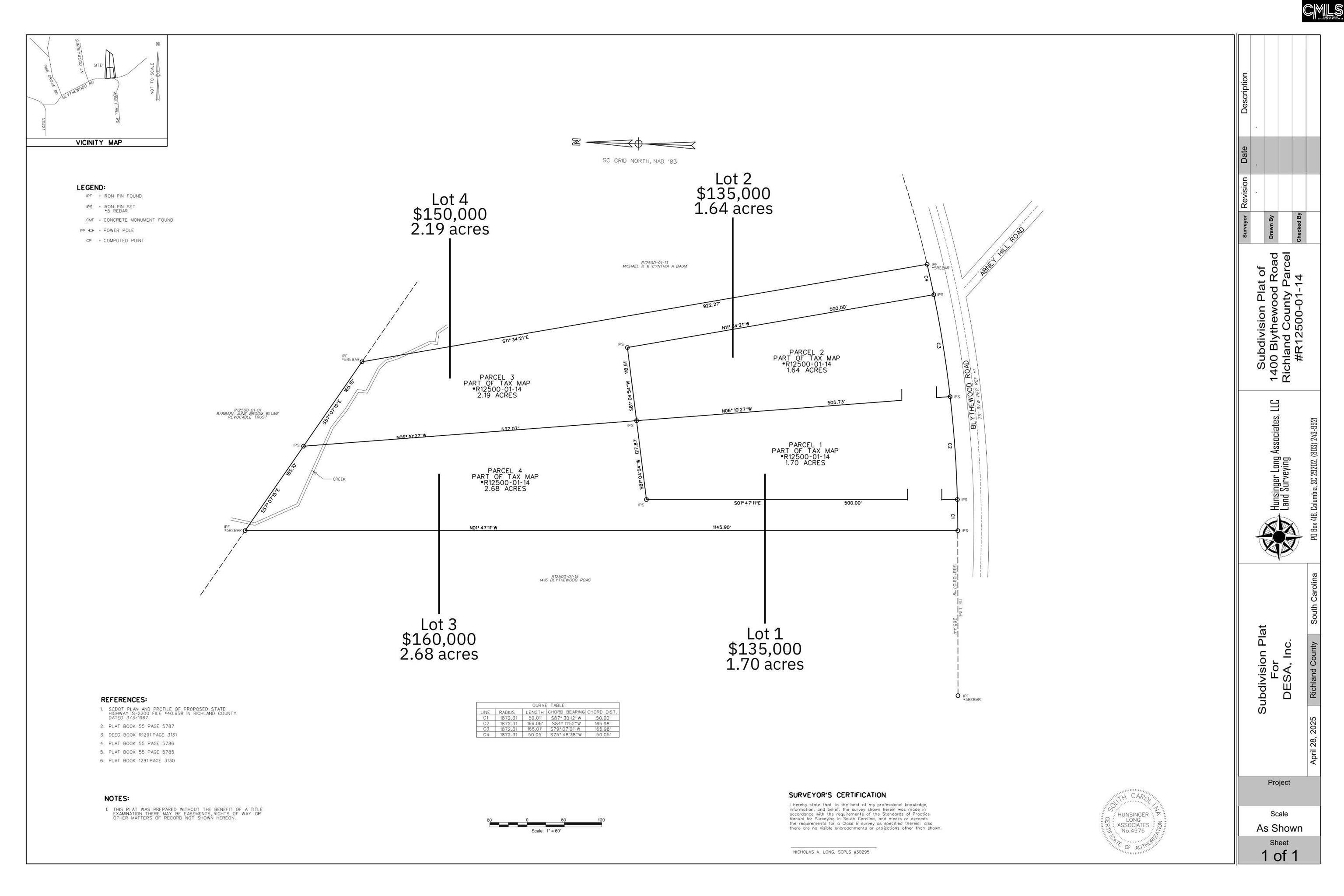 Blythewood, SC 29016,1400 Blythewood Road #2