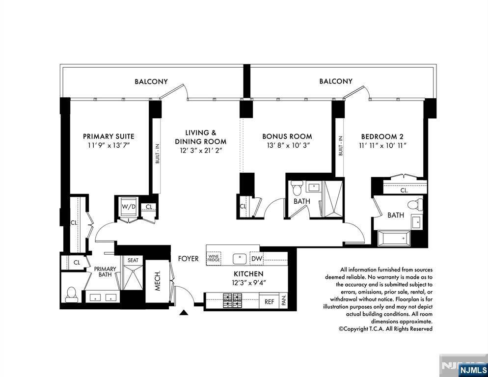 Weehawken, NJ 07086,1200 Ave At Port Imperial #406